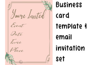 Business Card Email Invitation Templat