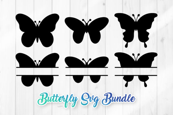Butterfly SVG Clipart Set for Crafts and Creative Design
