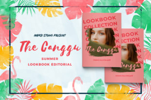 Canggu - Tropical Lookbook Editorial and Print Templates