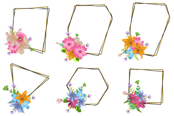 Colorful Decorative Floral Object Craft and Decorative Elements
