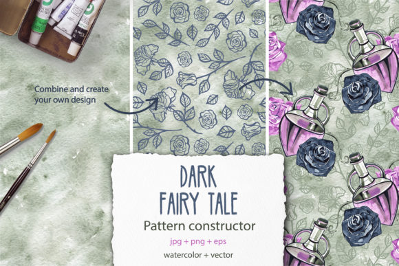 Gothic Pattern Constructor and Patterns